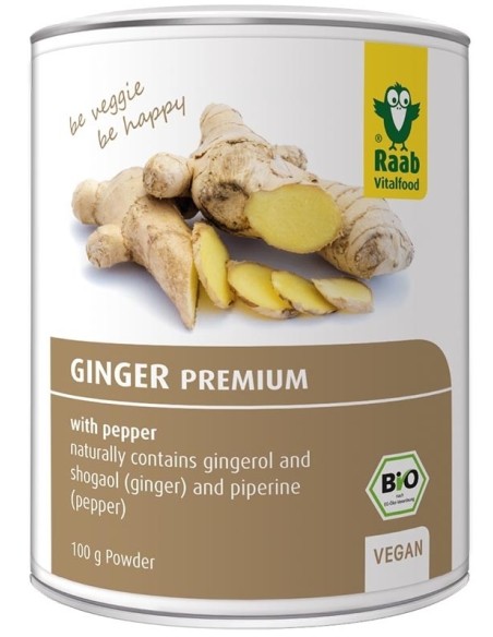 Ghimbir pudra premium bio 100g RAAB                                                                 