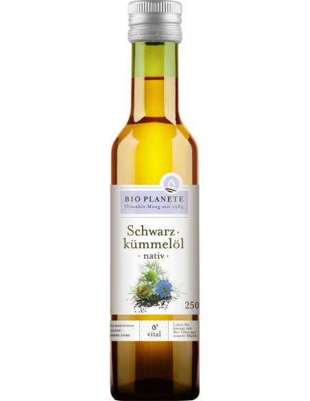 Ulei de chimen negru (negrilica) nativ bio 250ml Bio Planete                                        