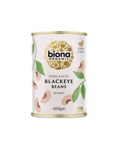 Fasole alba blackeye bio 400g Biona                                                                 