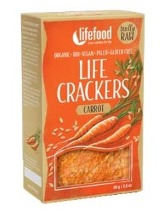 LIFECRACKERS cu morcovi raw eco 80g