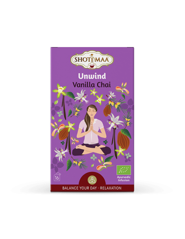 Ceai Shotimaa Balance Your Day - Unwind vanilla chai bio 16dz                                       
