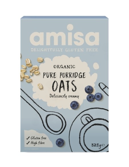 Porridge din ovaz fara gluten eco 325g AMISA                                                        