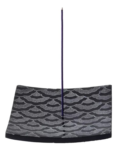 Suport pentru betisoare parfumate, din piatra, Kare, Aromandise                                     