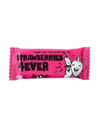 Baton Strawberries 4ever raw bio 30g Roobar