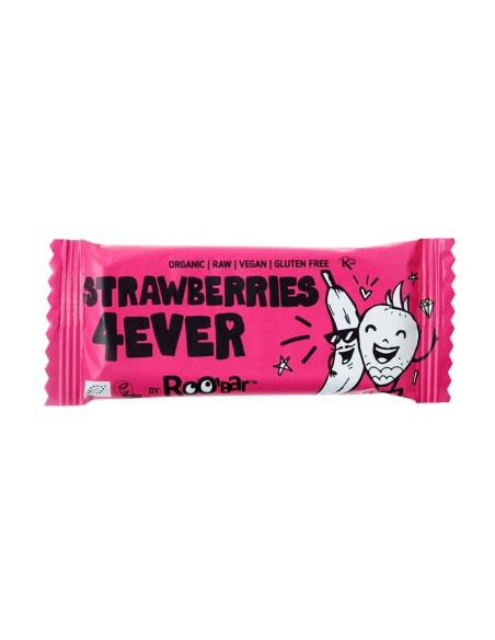 Baton Strawberries 4ever raw bio 30g Roobar