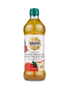 Otet din cidru de mere nefiltrat eco 500ml Biona                                                    