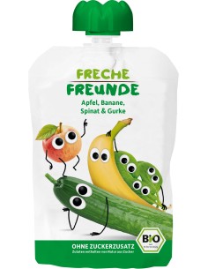 PIURE CU SPANAC SI CASTRAVETI BIO 100G Erdbar                                                       