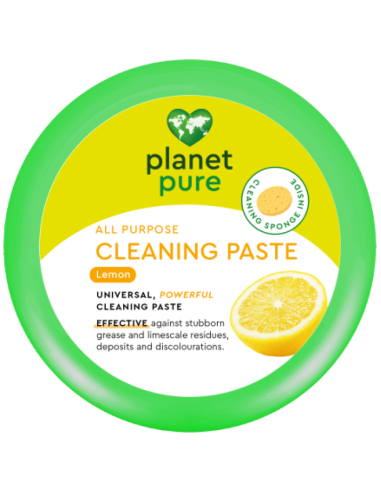 Pasta bio de curatat universala - lamaie- 300g Planet Pure                                          