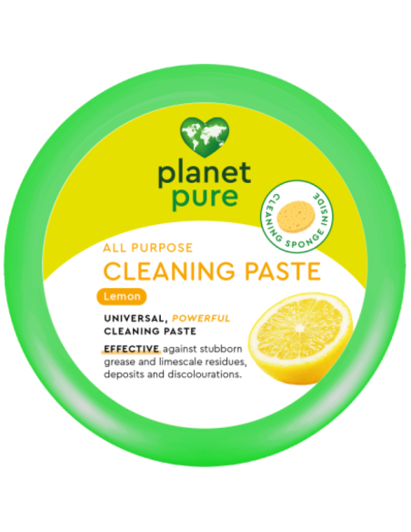 Pasta bio de curatat universala - lamaie- 300g Planet Pure                                          