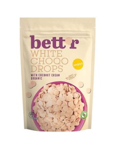 Choco drops White ciocolata alba bio 200g Bettr                                                     