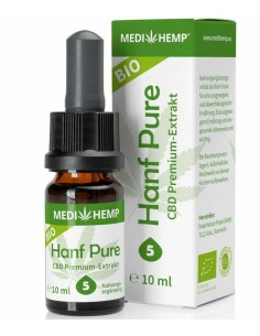 Hemp Pure 5% CBD bio, 10ml, Medihemp                                                                