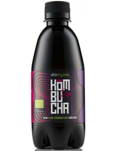 Kombucha cu trandafiri bio 330 ml Vita Organic                                                      