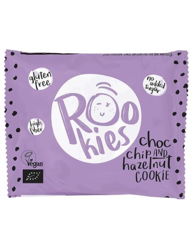 Rookies - Cookie cu ciocolata si alune  BIO 40G                                                     