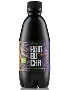 Kombucha cu capsuni bio 330 ml Vita Organic                                                         