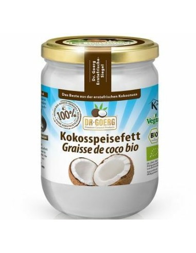 Ulei de cocos Premium dezodorizat pt. gatit bio 500ml Dr. Goerg                                     