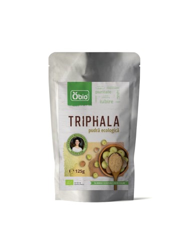 Triphala pulbere eco 125g OBIO                                                                      