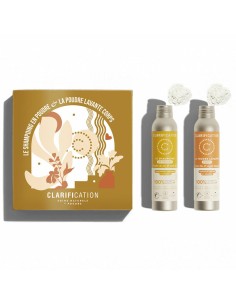 Set sampon si gel de dus pudra hidratante, bio, Clarification                                       