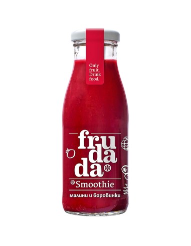 Smoothie cu zmeura si afine 250ml Frudada                                                           