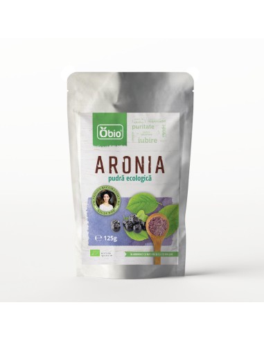 Aronia pudra bio, 125g, Obio                                                                        