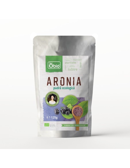 Aronia pudra bio, 125g, Obio                                                                        