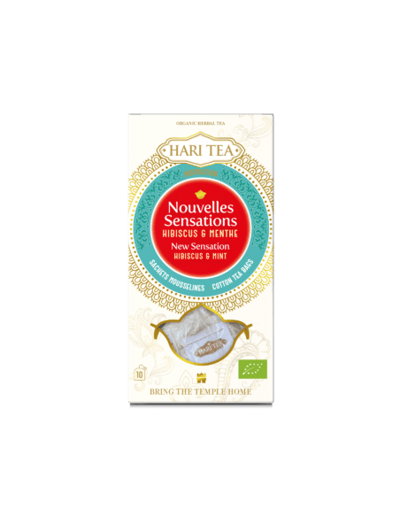 Ceai premium Hari Tea - New Sensation - hibiscus si menta bio 10dz                                  