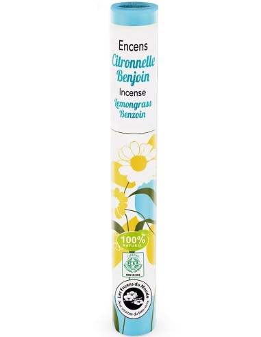 Betisoare parfumate naturale japoneze, lemongrass si benzoin, 30 buc., Aromandise                   