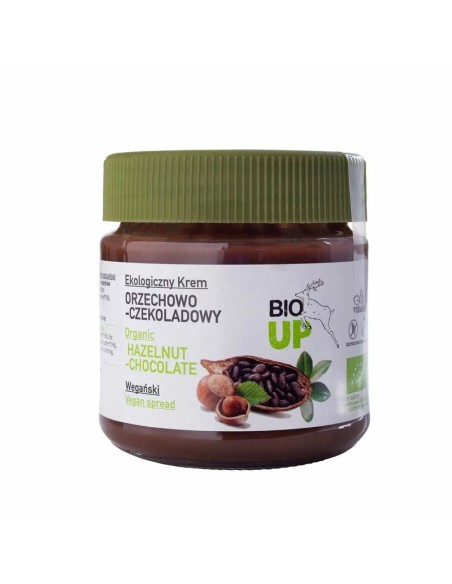 Crema tartinabila de ciocolata cu alune de padure bio 190g Super Fudgio                             