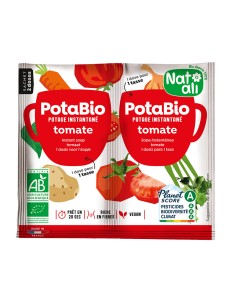 Supa instant cu rosii si legume, bio, 2x 8.5g, Nat-ali                                              