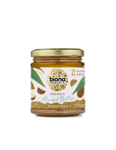 Crema de migdale crunchy eco 170g Biona                                                             