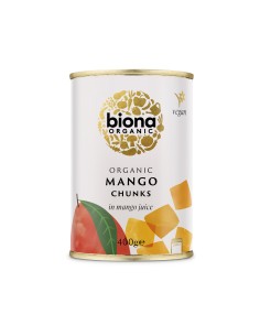 Mango bucati in suc de mango eco 400g Biona                                                         