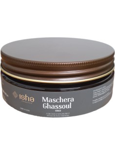 Masca pentru fata cu argila Ghassoul si ulei de argan, 200ml, Isha                                  