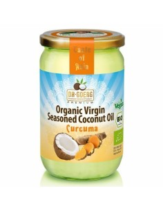 Ulei de cocos condimentat cu turmeric bio, 190ml Dr. Goerg                                          