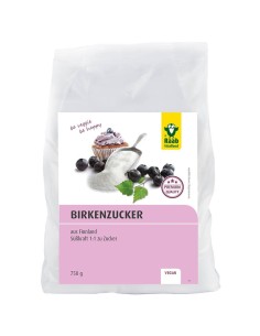 Zahar din mesteacan finlandez -xylitol-  premium 750g RAAB                                          