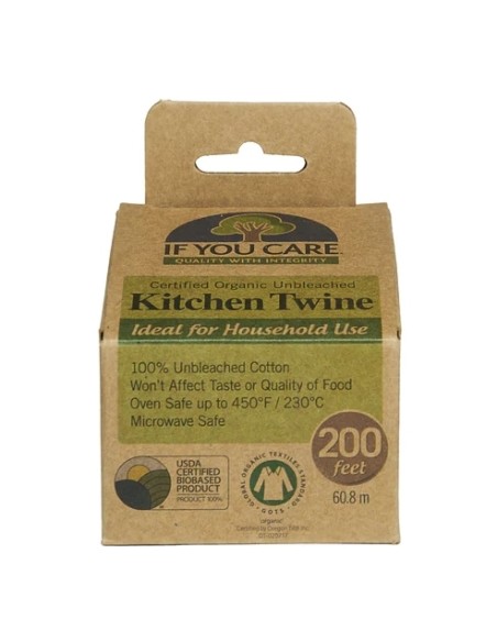 Sfoara pentru gatit nealbita, compostabila, 60.8m, If You Care                                      