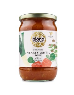 Supa de linte cu legume, bio, 680g, Biona                                                           