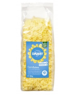 Fulgi de porumb fara sare, zahar si gluten bio 250g DAVERT                                          