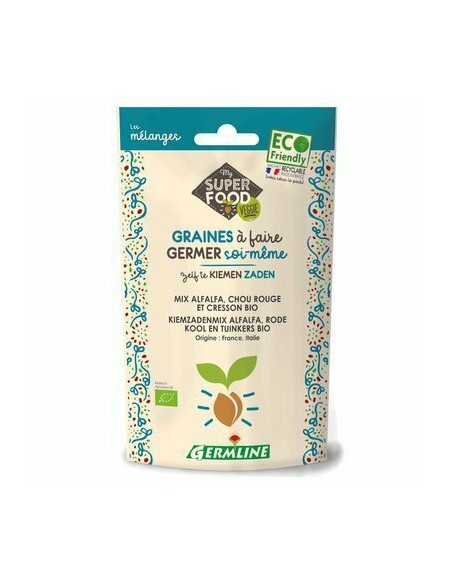 Mix alfalfa creson si varza rosie pt. germinat eco 150g Germline                                    
