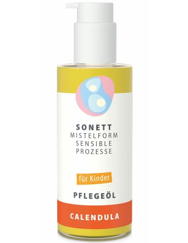 Ulei de corp cu galbenele pentru copii, bio, 145ml Sonett                                           