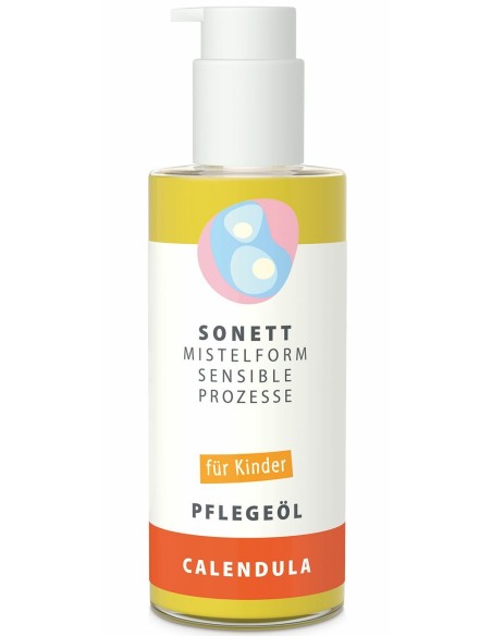 Ulei de corp cu galbenele pentru copii, bio, 145ml Sonett                                           