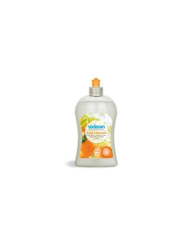 Detergent Vase Lichid Cu Balsam Bio Portocala si Hamamelis 500 ml Sodasan