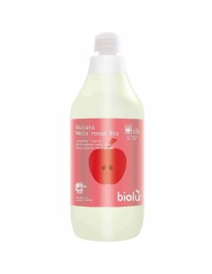 Detergent ecologic lichid pentru rufe albe si colorate, mere rosii, 1L - Biolu