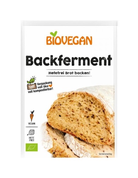 Agent de Fermentare Pentru Copt Bio, 20g, Biovegan