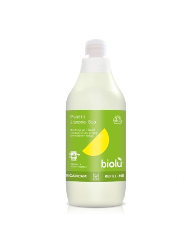 Detergent Ecologic Pentru Spalat Vase Cu Lamaie 1l Biolu
