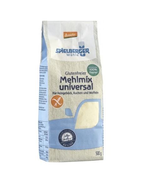 Mix De Faina Universal Fara Gluten Demeter Bio 500g Spielberger