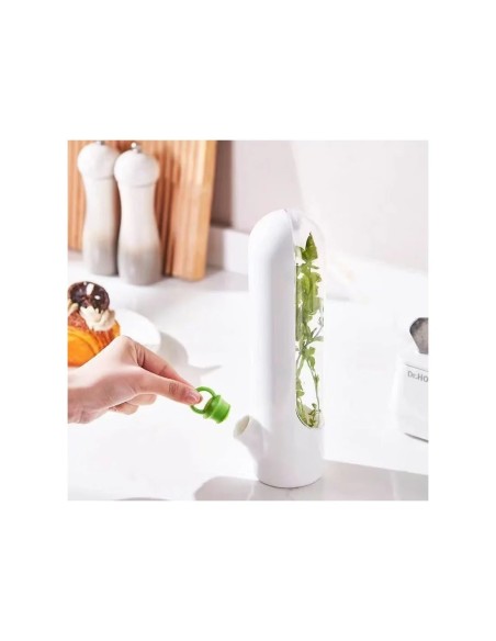 Recipient pentru depozitarea ierburilor proaspete, menta, legume pentru frigider si alte produse, 25x6.5cm, POJ08 - 4 - Acasa