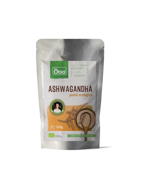 Ashwagandha pulbere eco 125g OBIO                                                                   