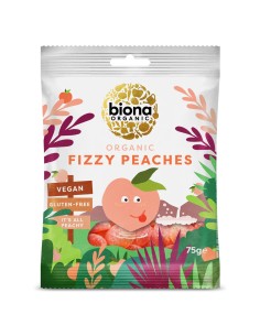 Jeleuri cu aroma de piersici, bio, 75g, Biona                                                       