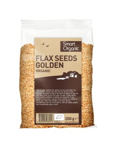 Seminte de in aurii eco 200g Smart Organic                                                          