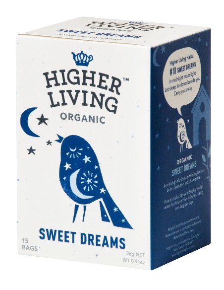 Ceai SWEET DREAMS eco, 15 plicuri, Higher Living                                                    