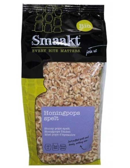 Grau spelta expandat cu miere bio 150g Smaakt                                                       